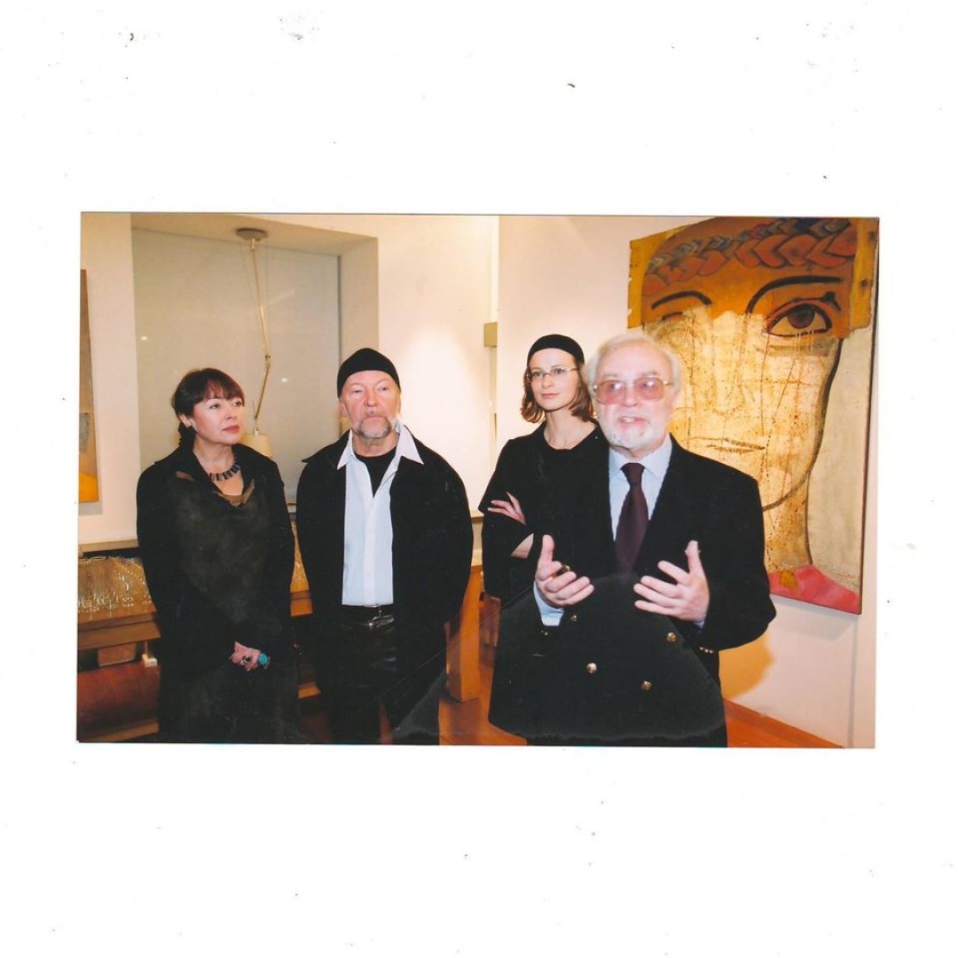 Открытие выставки Глеба Богомолова в Marina Gisich Gallery в 2002 году