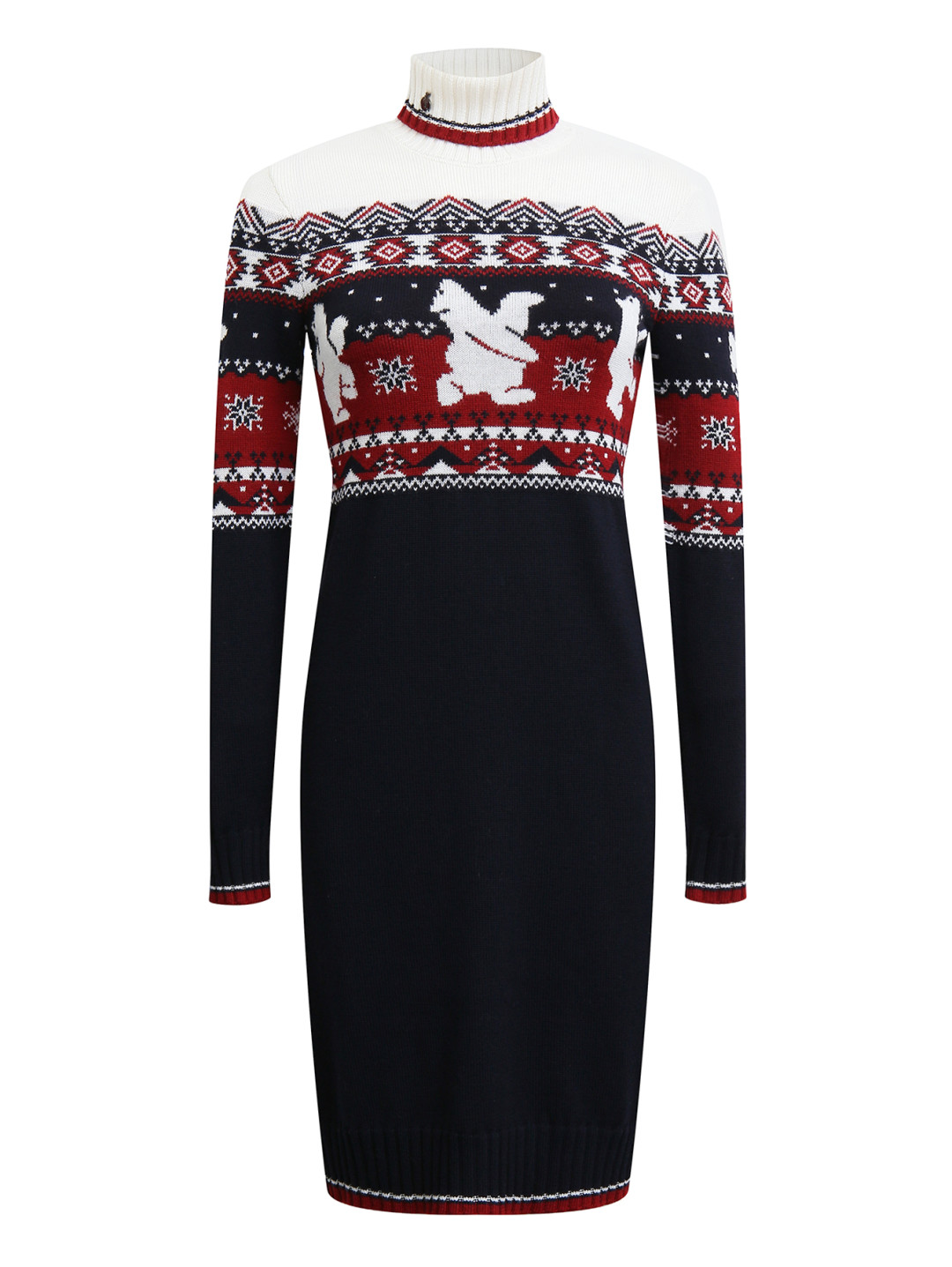 Платье из шерсти с узором Bosco Fresh, 13 500 рублей (Boscofamily)