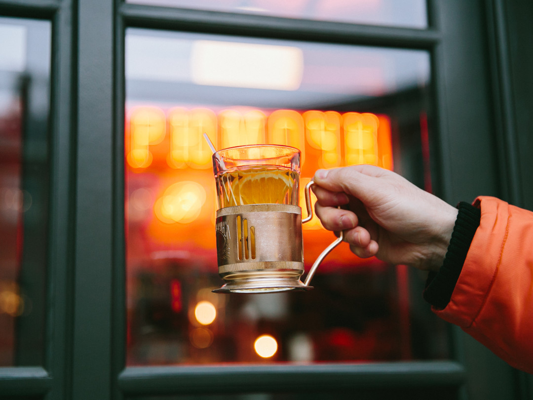 Пунш на белом вине