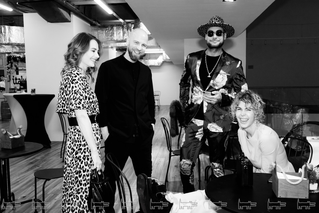 Василий Смольный, Юлия Смольная, Карина Разумовская. Егор Бурдин