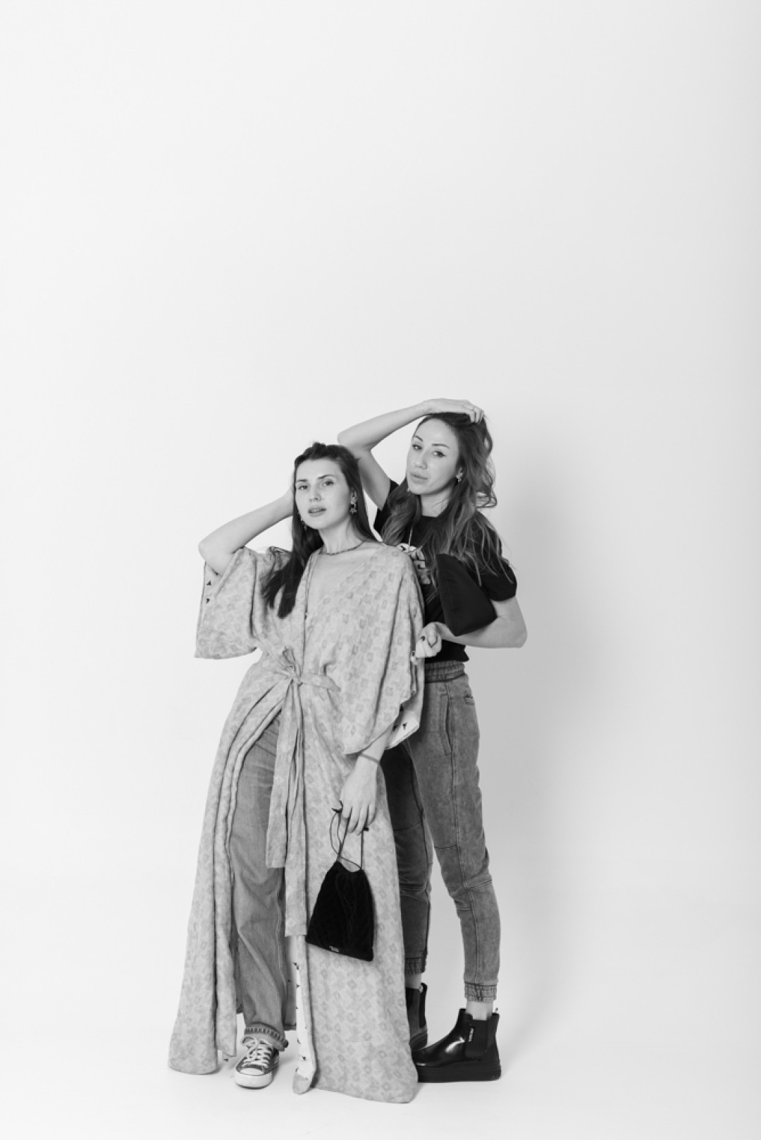 Алена Снитко и Кристина Юскова @garderob_naya Основатели resale-проекта