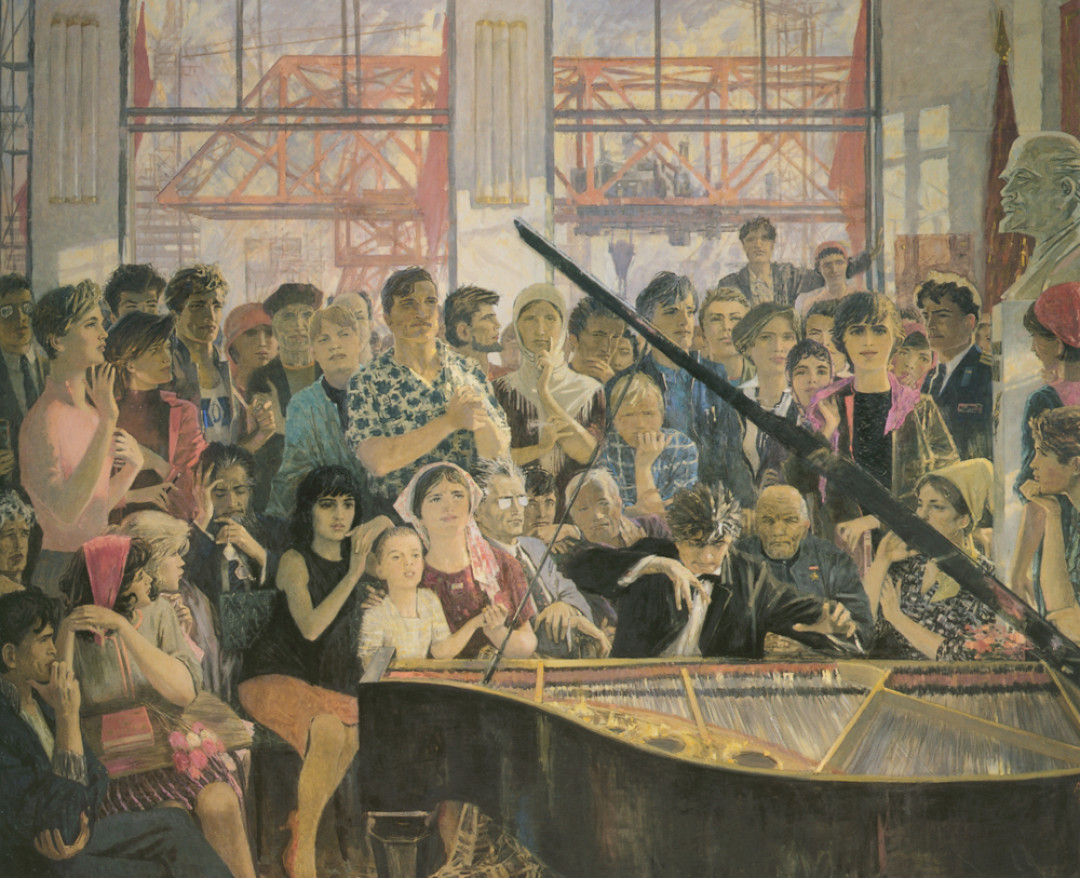 Александр Самовалов «Аппассионата (Строители коммунизма)», 1967 год