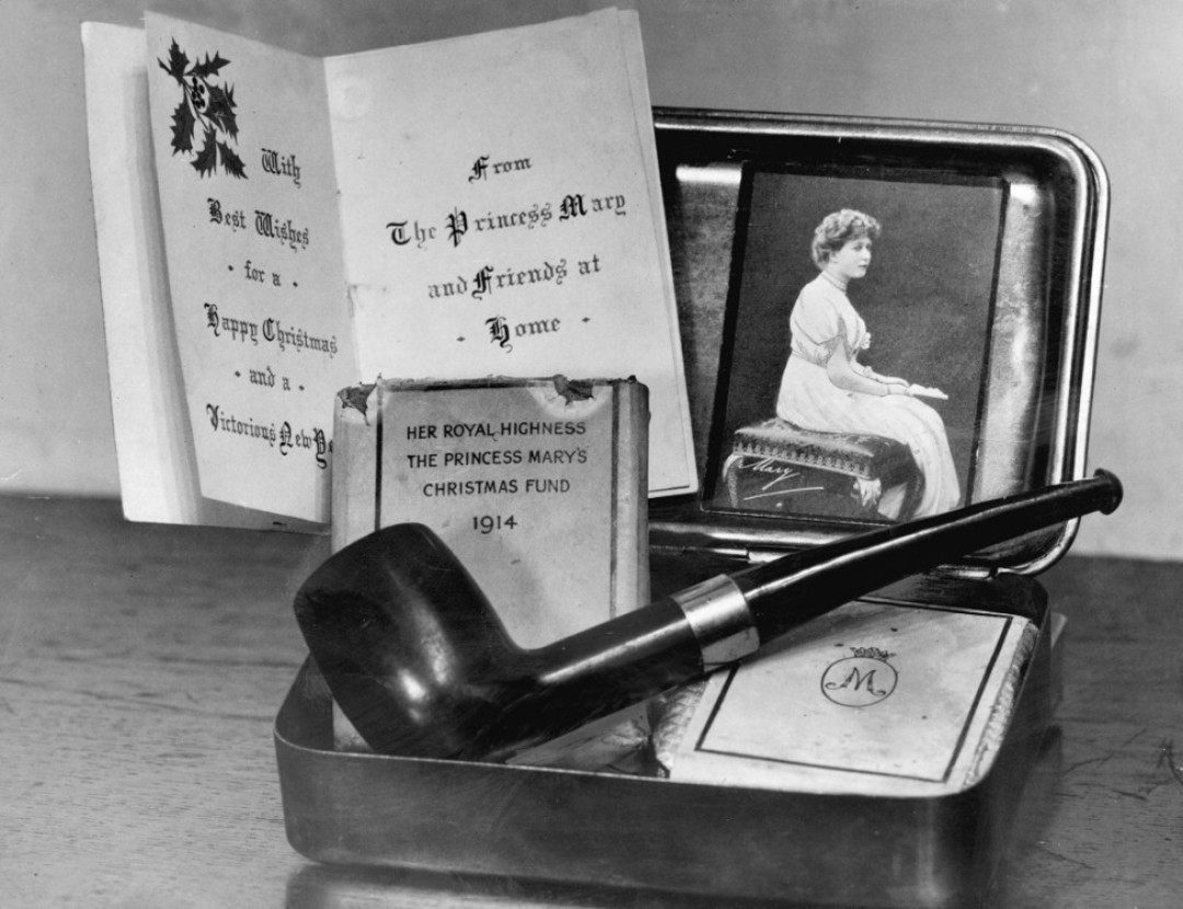 Рождественская открытка принцессы Мэри, 1914