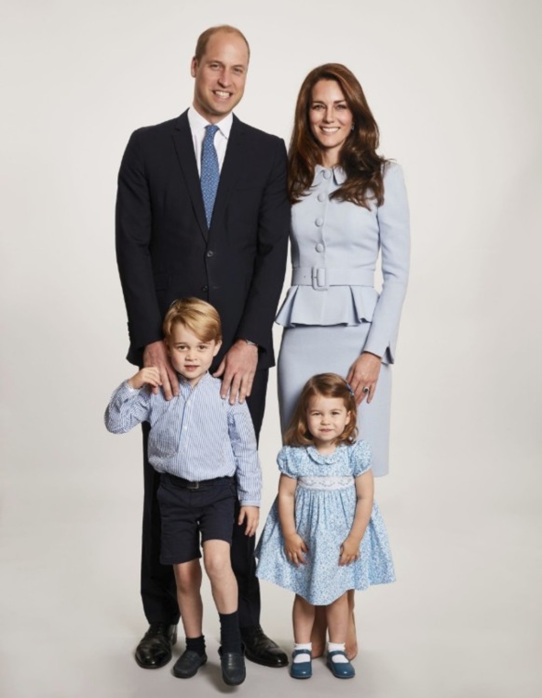 Рождественская открытка герцогов Кембриджских, 2017