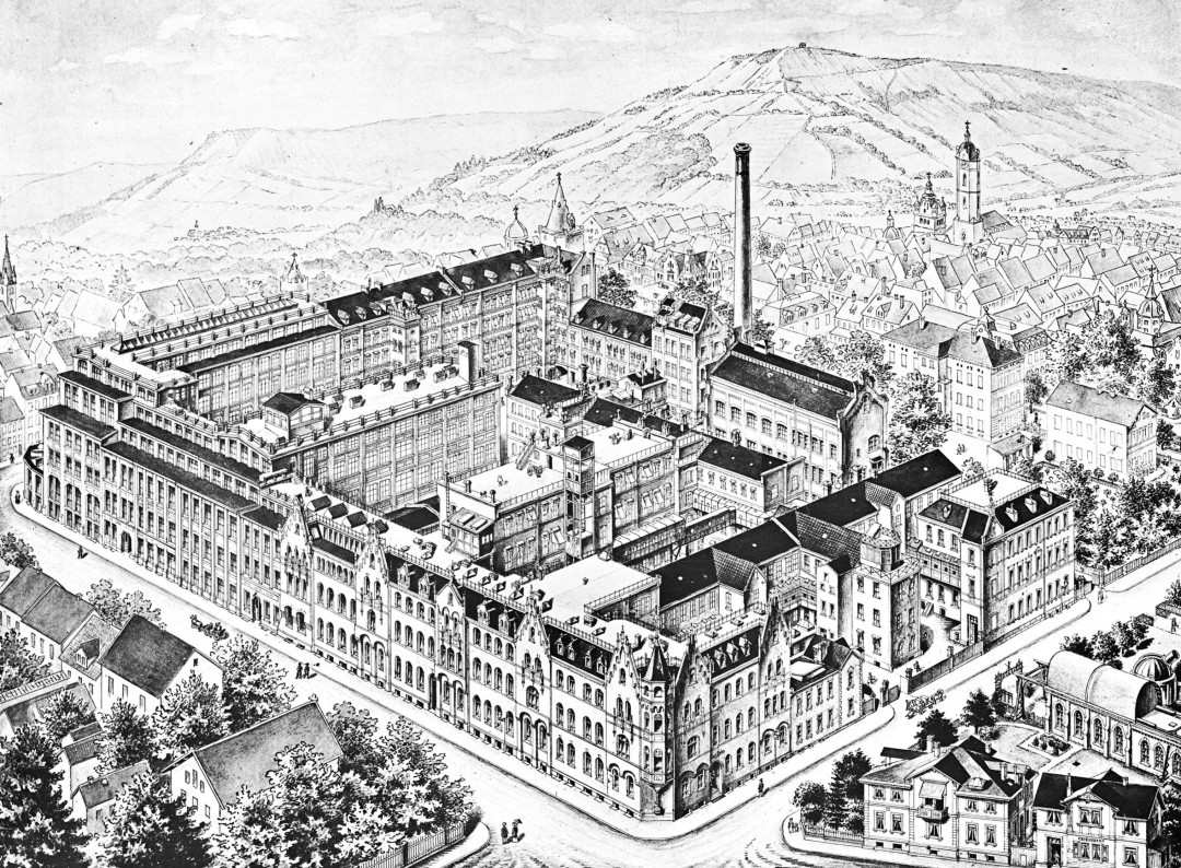Фабрика в Йене, 1908 год