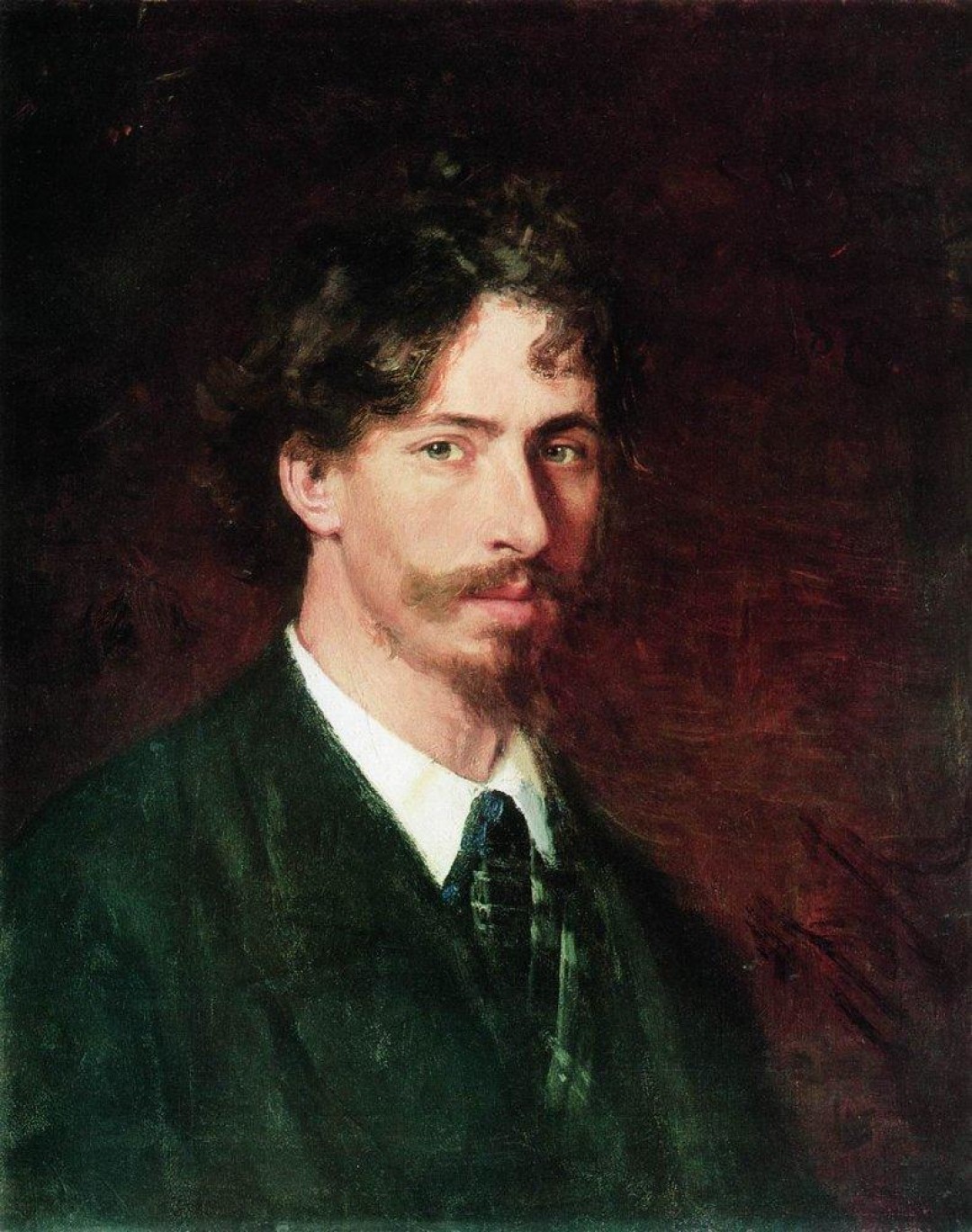 Автопортрет, 1878 год. Из коллекции ГРМ