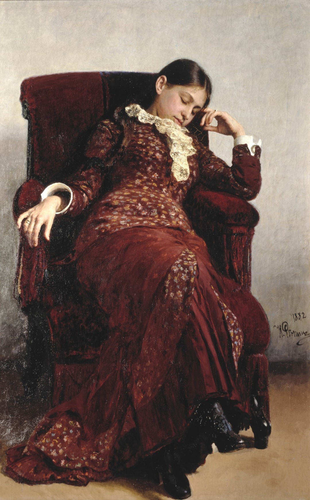 Отдых, 1882 год. Из собрания ГТГ