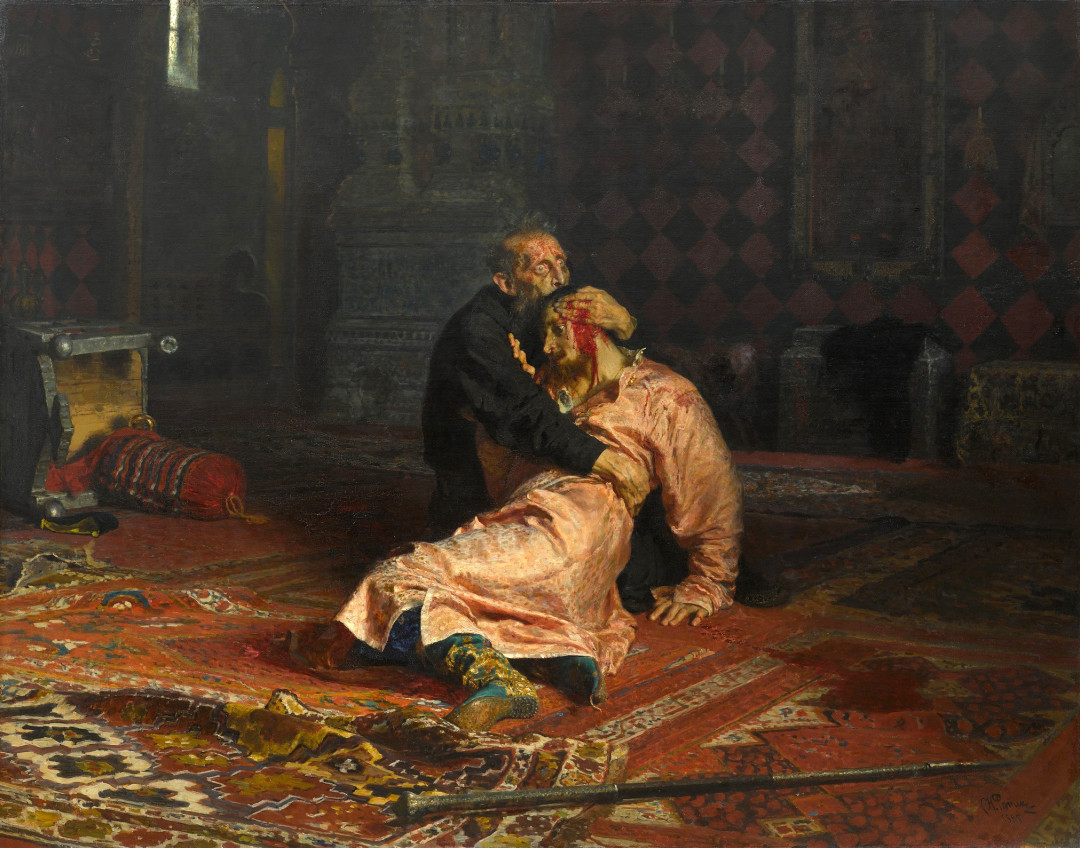 «Иван Грозный и его сын 16 ноября 1581 года», 1885 год, из собрания ГТГ