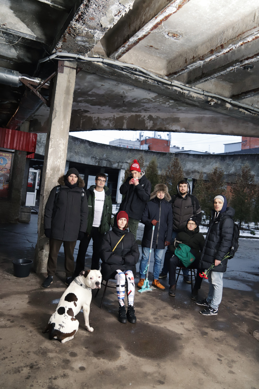 Слева направо: Влад Шикин, Георгий Клименко, Маргарита Круподея, Артем Асеев, Павел Брагин, Никита Кириллов, Динар Ибрагимов, Иван Лукьянов. Фото