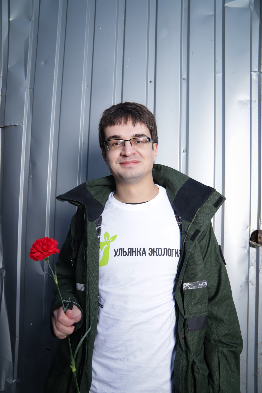 Георгий Клименко — активист «Ульянка Экология». Фото: Саша Чайка