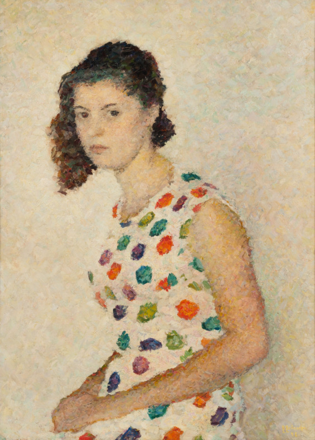 Владимир Вейсберг. «Маша Либединская». 1958. Собрание Инны Баженовой.