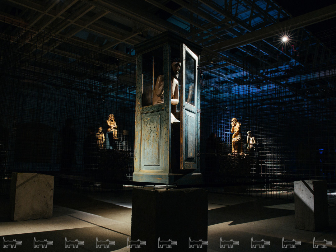 На выставке «Христос в темнице». Фото: Никита Шубный