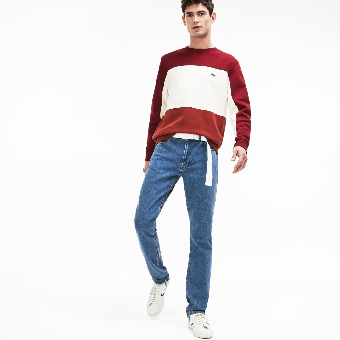 Мужские джинсы Lacoste, 6 986 рублей (ТРЦ «Галерея»)