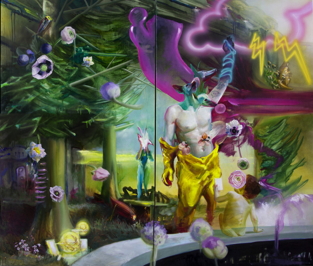 CrocodilePOWER «Dark desires», 2019. Фото: Marina Gisich gallery