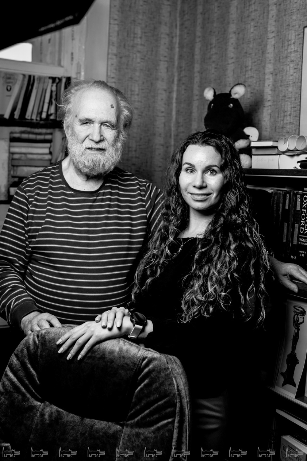 Математик и программист Иосиф Романовский и редактор «Собака.ru» Виктория Пятыгина