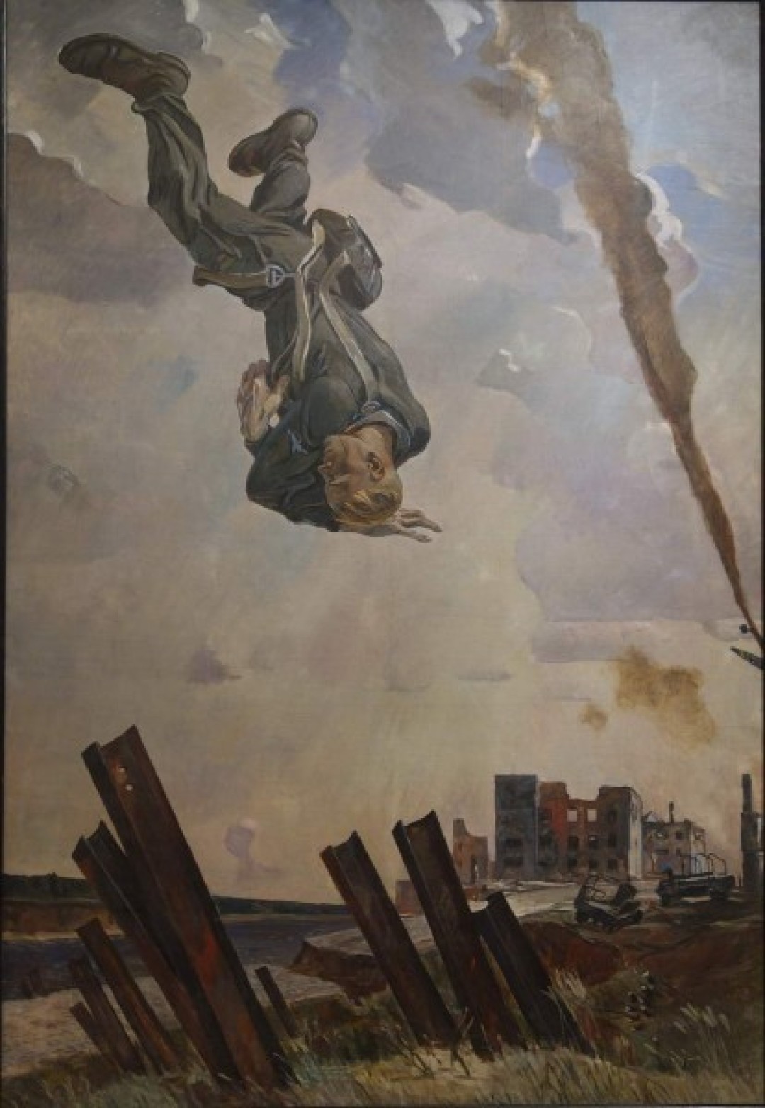 Александр Дейнека. Сбитый ас. 1943 год. Из собрания Русского музея