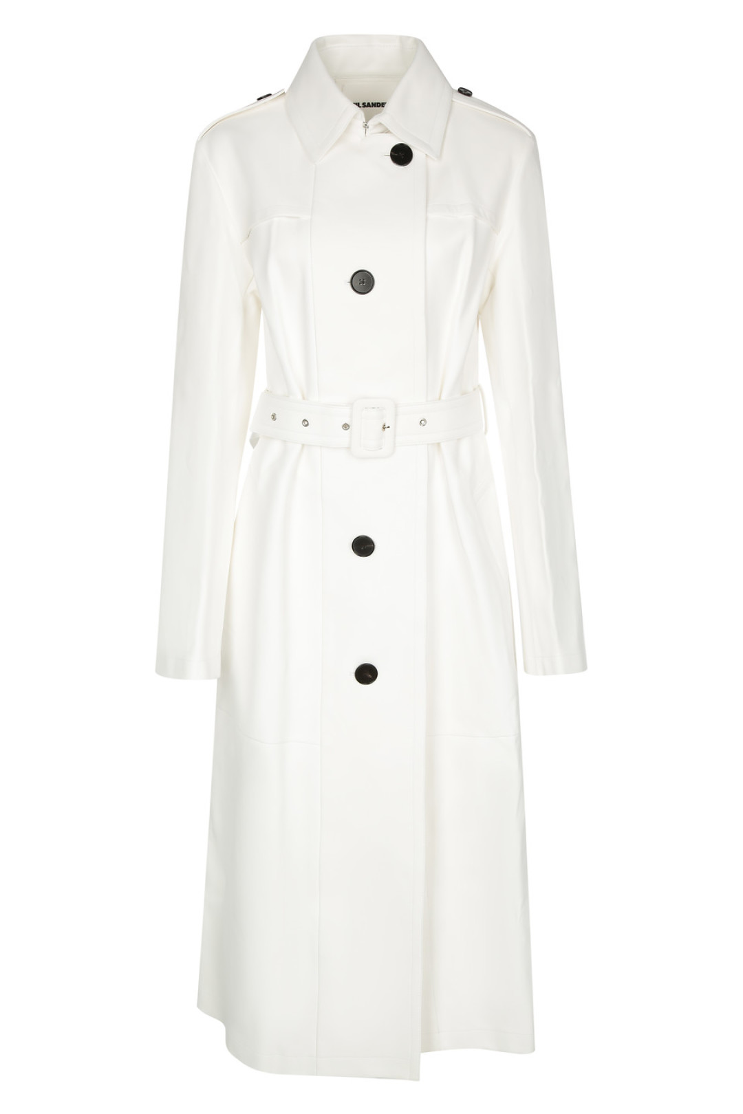 Женский плащ из кожи Jil Sander, 474 100 рублей (Babochka)