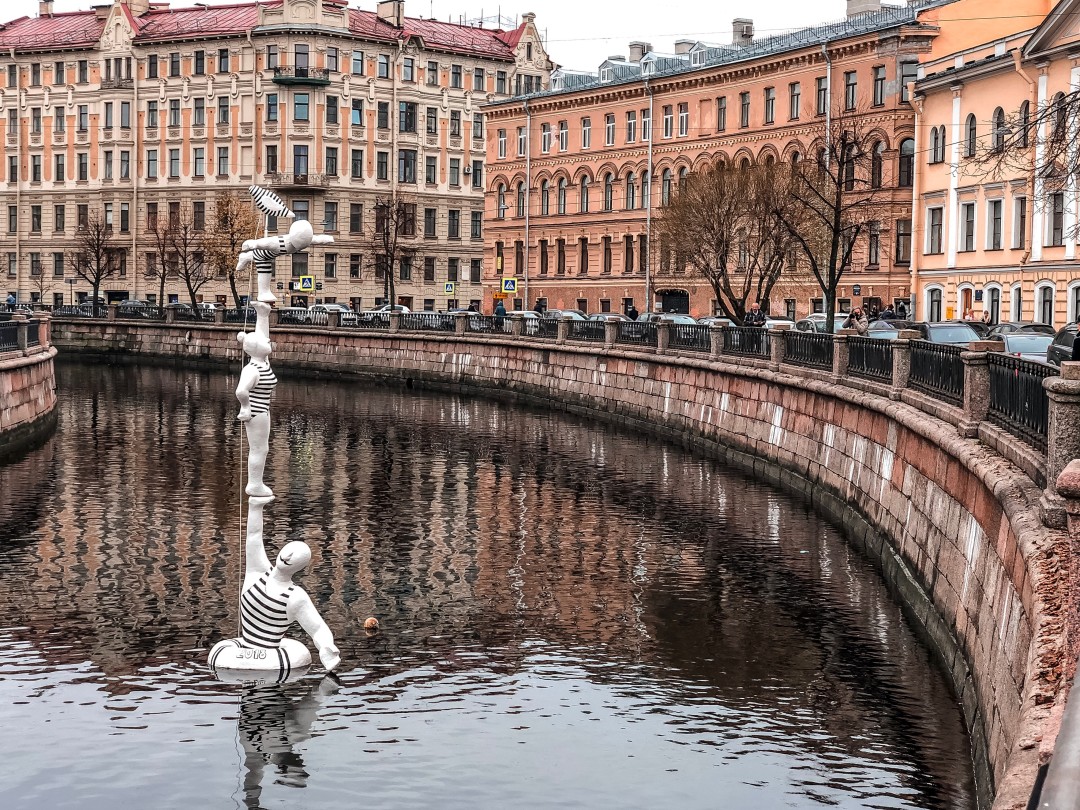 Скульптура «ПапаWok» Сергея Бородкина. 2018. Фото: МИСП