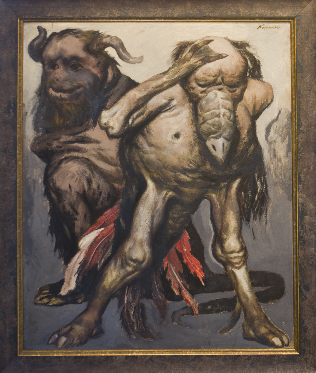 Коржев Гелий. Философы. 1990. Фонд Гелия Коржева.