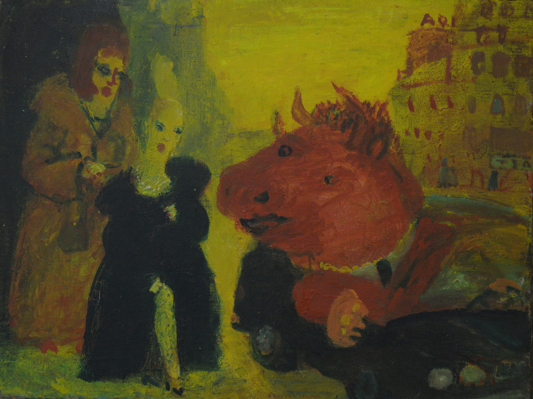 Семенов Арсений. Похищение Европы. 1998. Музей искусства Санкт-Петербурга XX-XXI веков