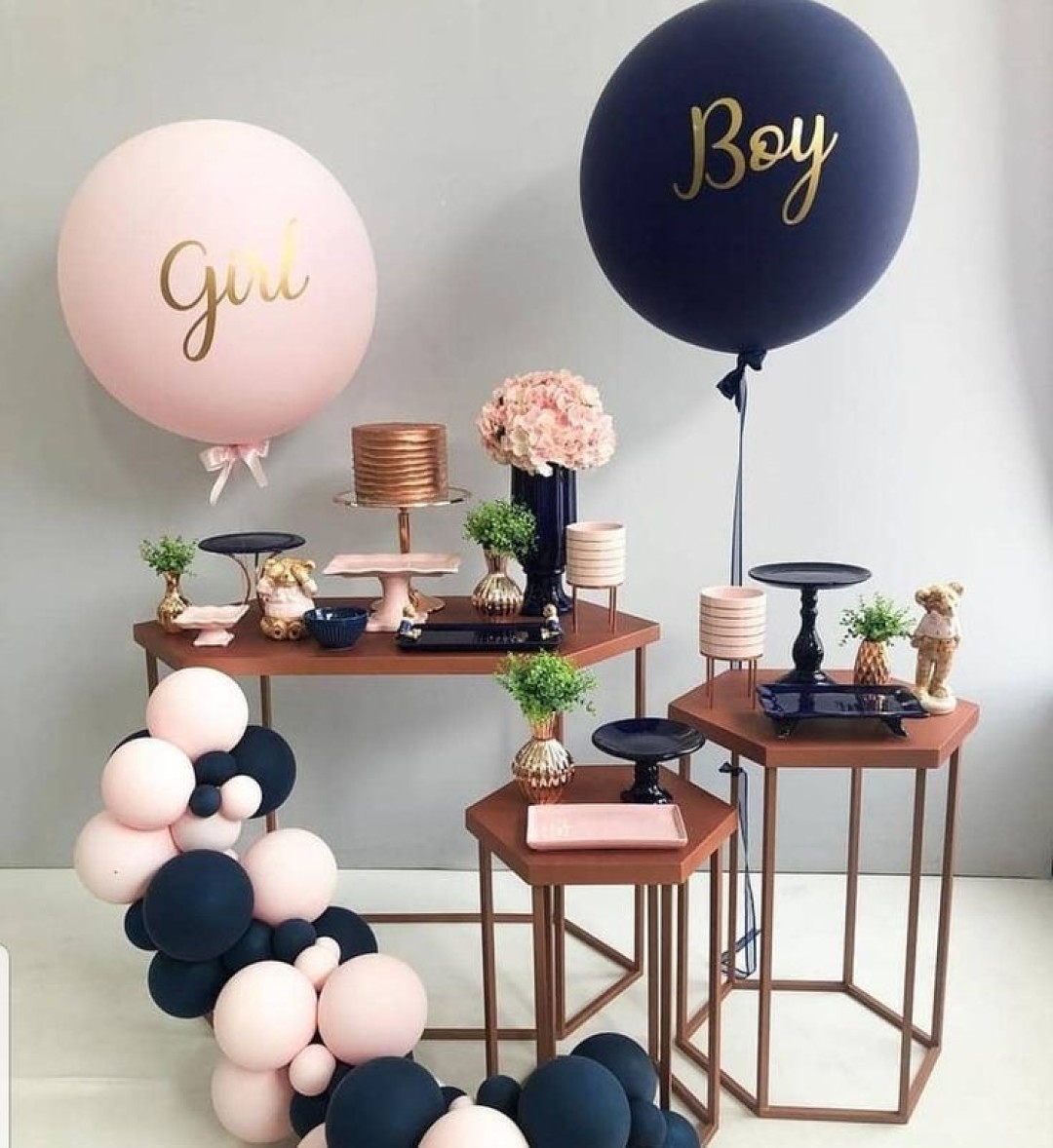 80 Cool Gender Reveal Ideas to Celebrate Your Baby Gender reveal decorations, Ge