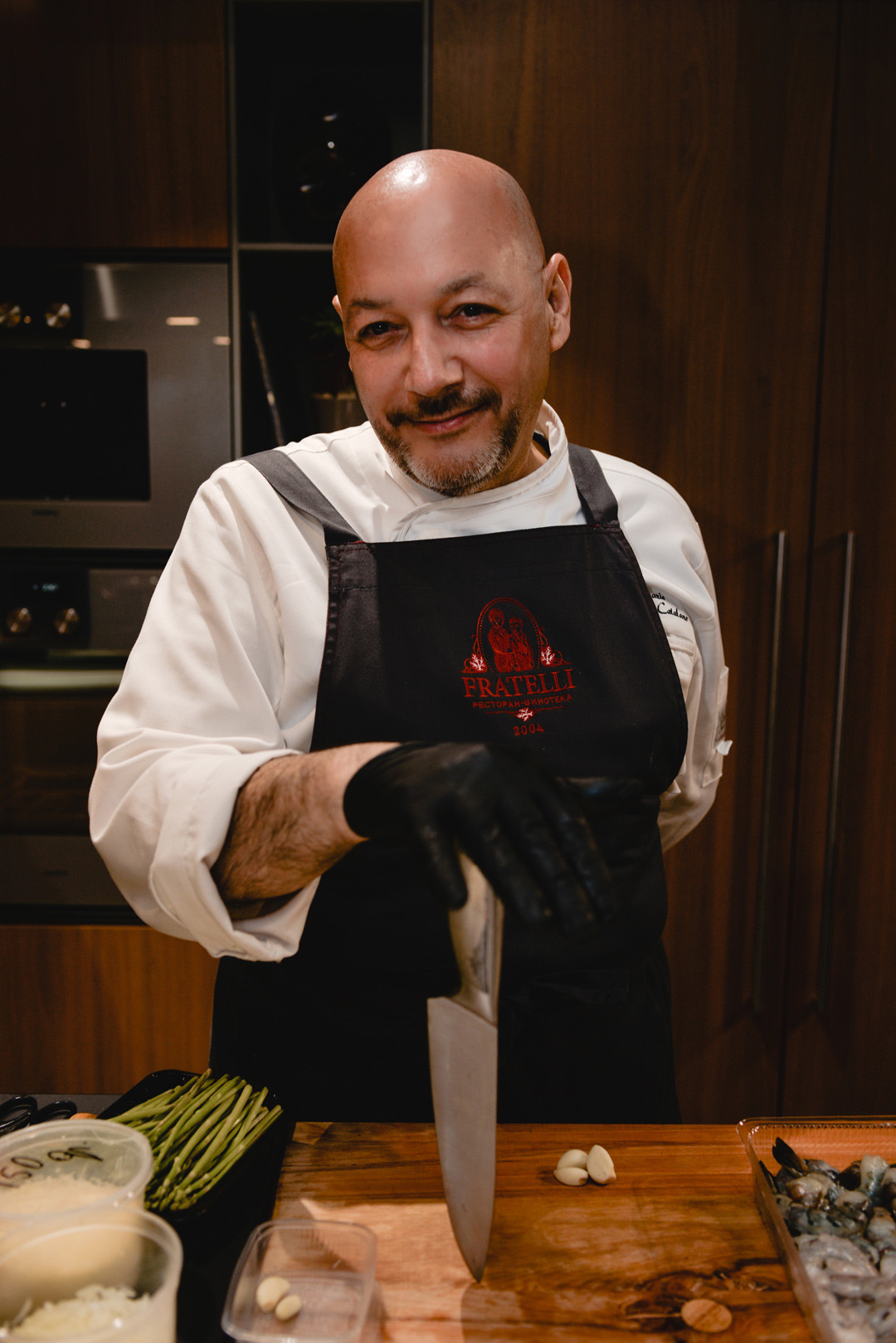 Инъяцио Каталано, бренд-шефа ресторана Fratelli
