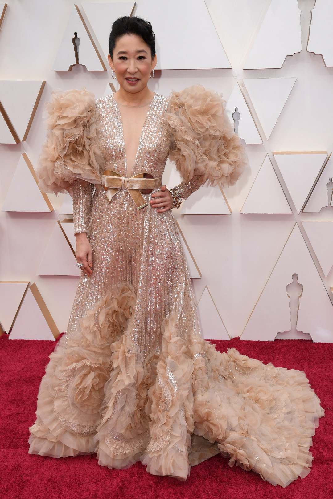 Сандра О в Elie Saab