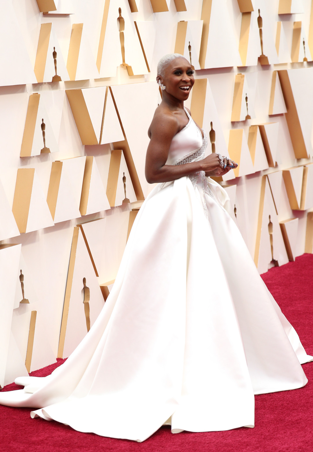 Синтия Эриво в Versace