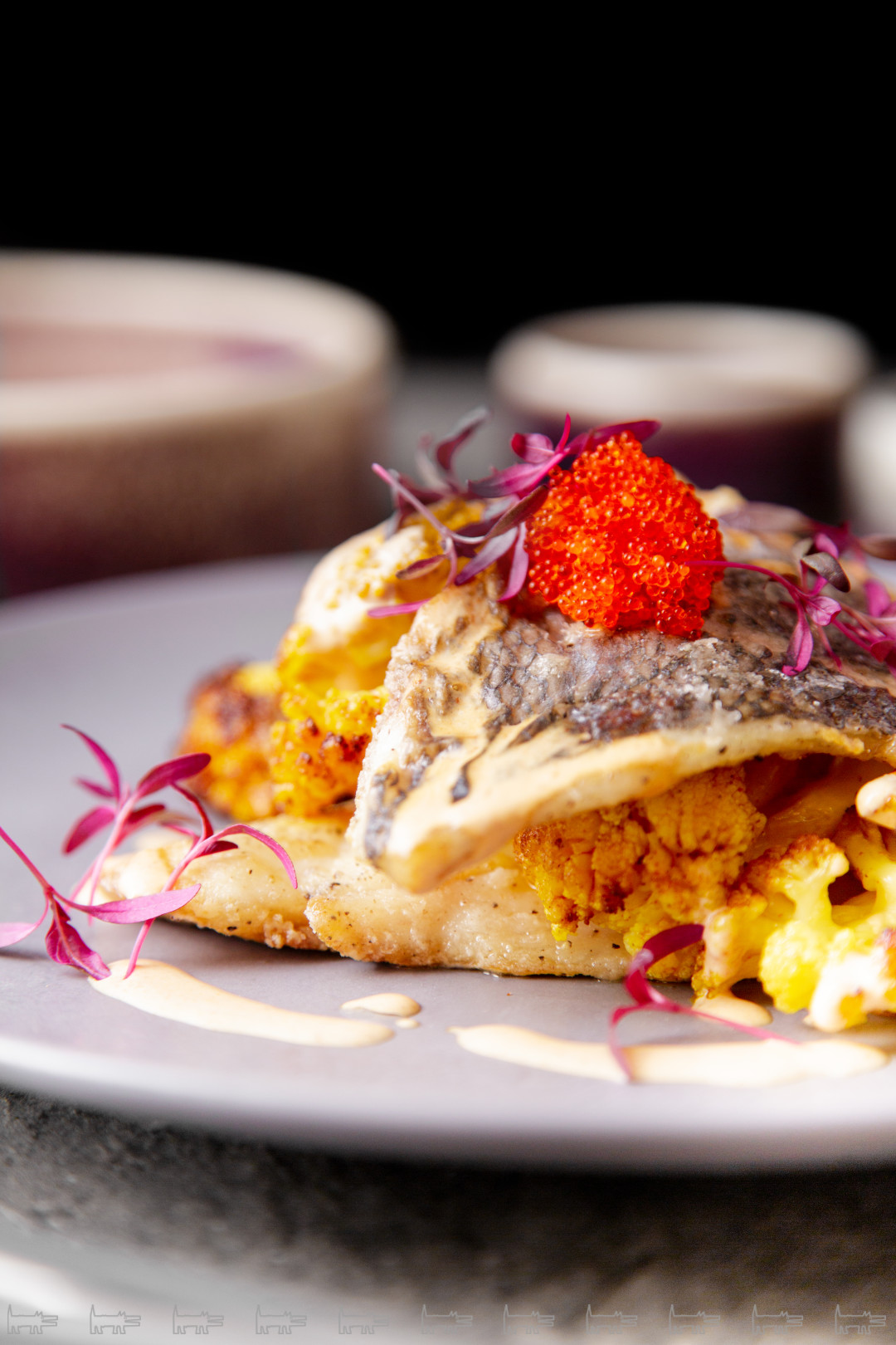 Дорадо с пряной цветной капустой