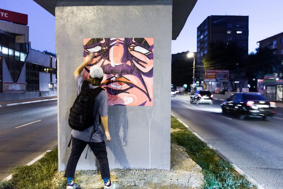 Участник выставки Андрей Oiji. Фото: Aksometry Lab.