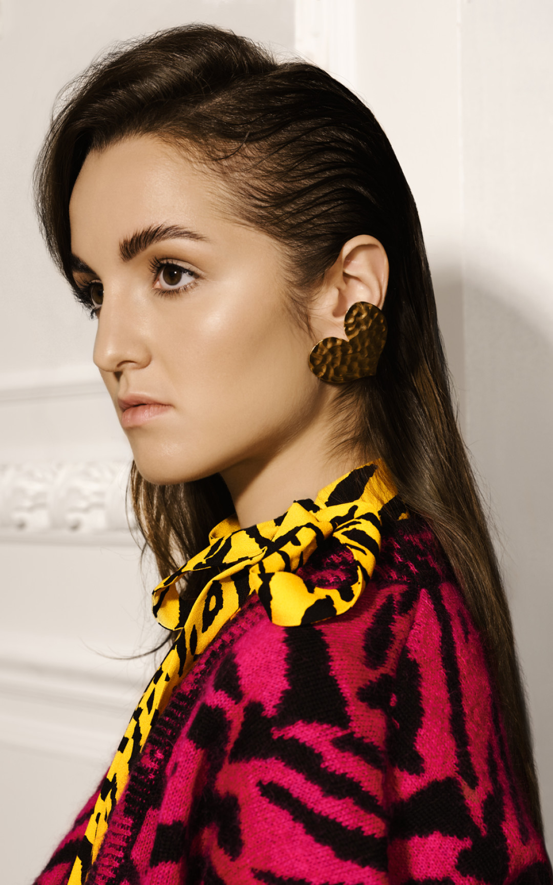 Платье и кардиган YSL