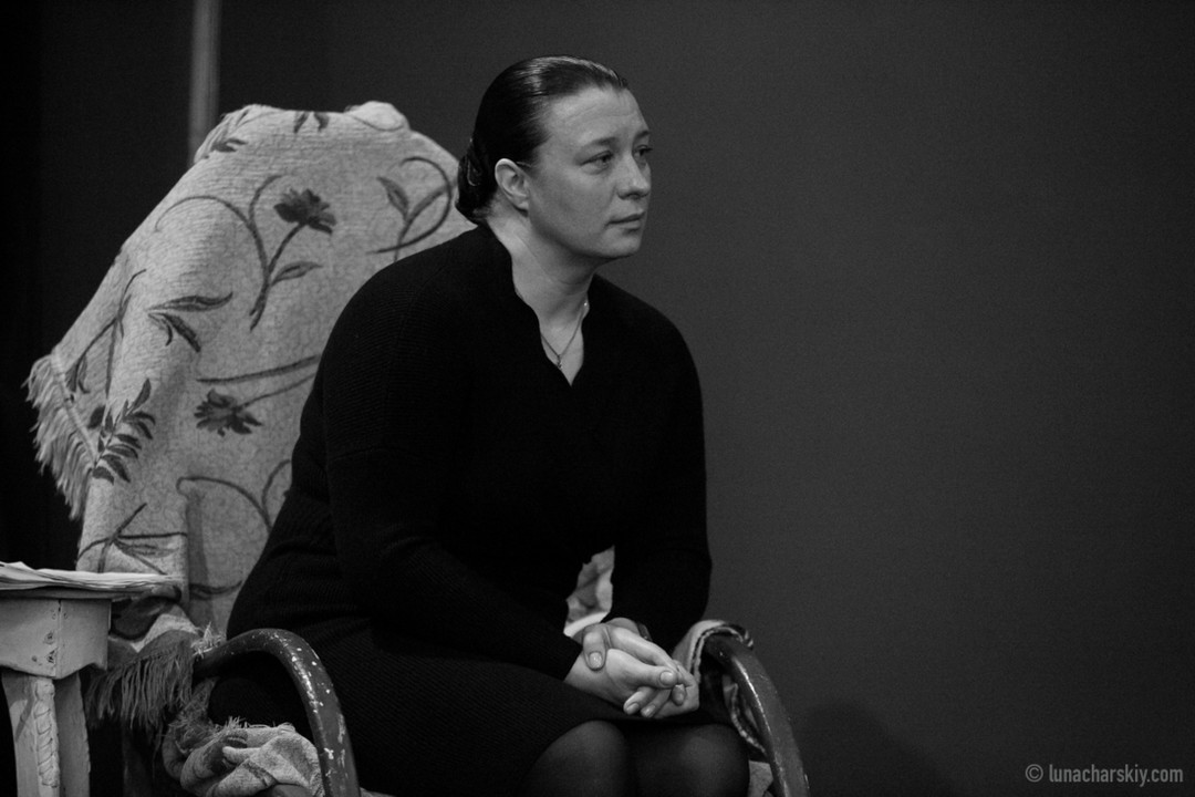 Ирина Демидкина на первой читке проекта (февраль 2018 года)