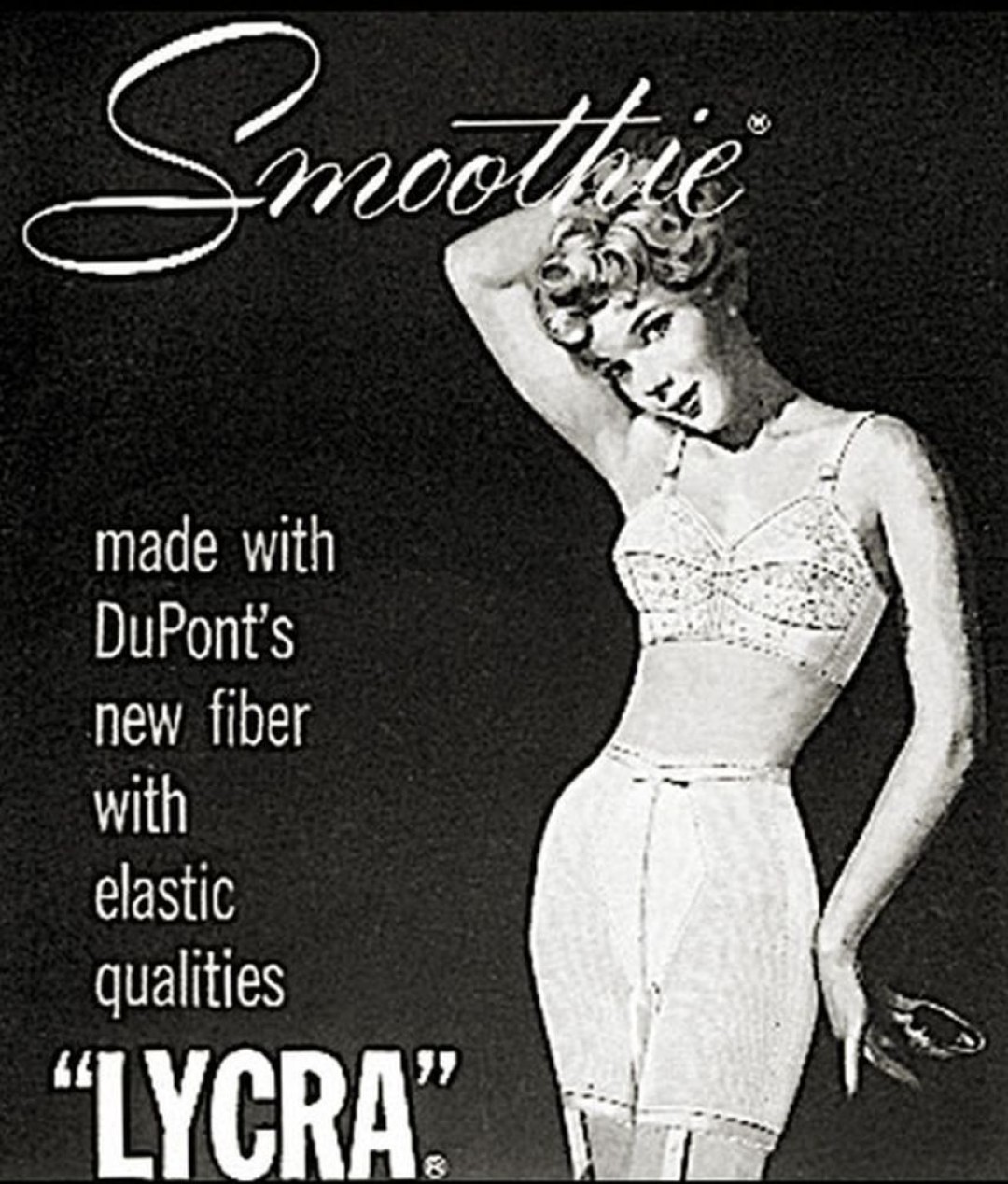 Белье с лайкрой, 1959