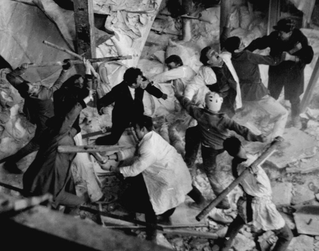 Массовая драка на заводе, Ленинград, 1984 год