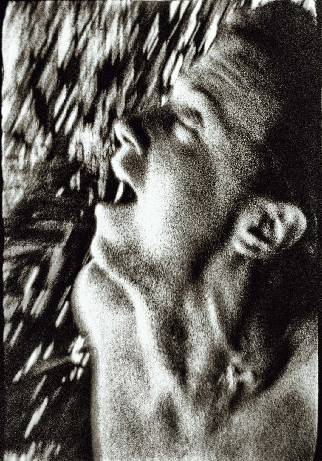 Евгений Юфит. Из серии «Коса возмужания», 1993 год, черно-белое фото