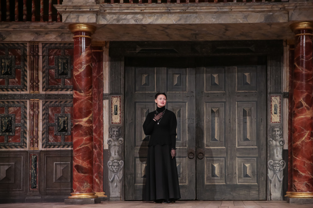 В роли графини в спектакле «Все хорошо, что хорошо кончается» на сцене Shakespeare's Globe. Фото: Andrew H Williams