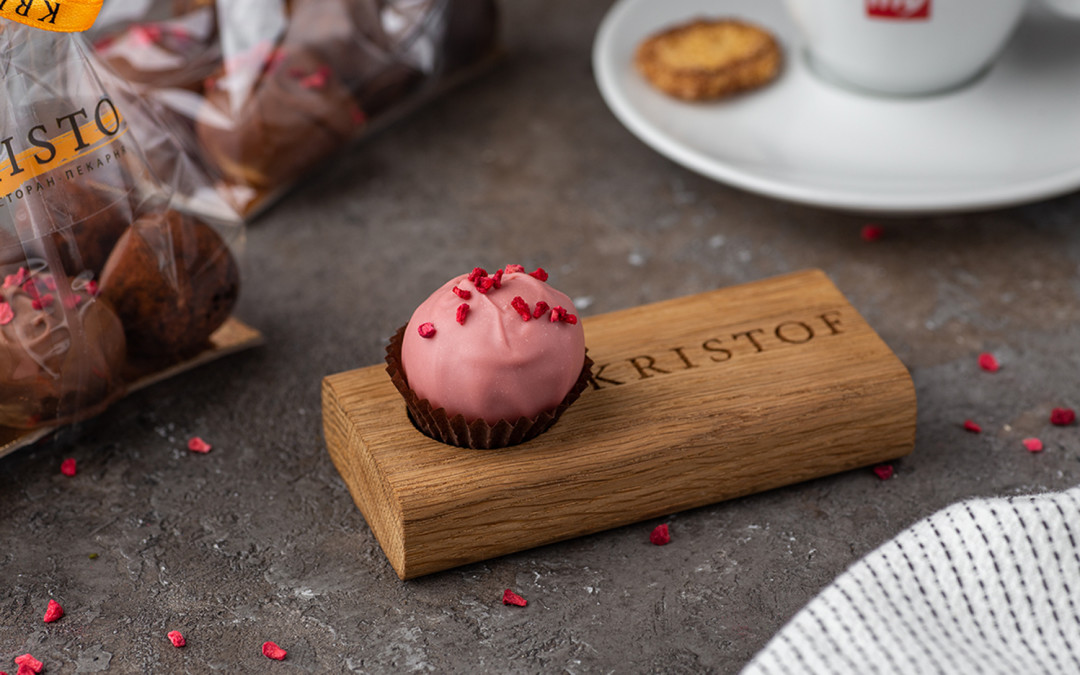 Розовый трюфель с шампанским, 110 руб.