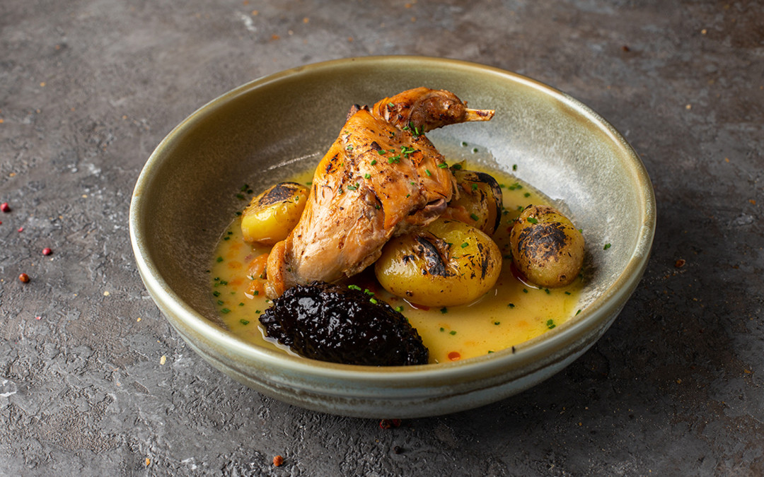 Кролик по-льежски, 790 руб.