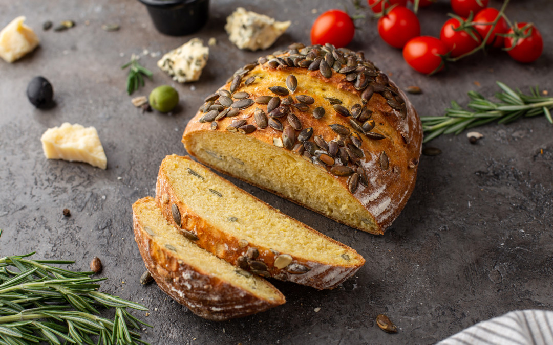 Тыквенный хлеб, 120 руб.