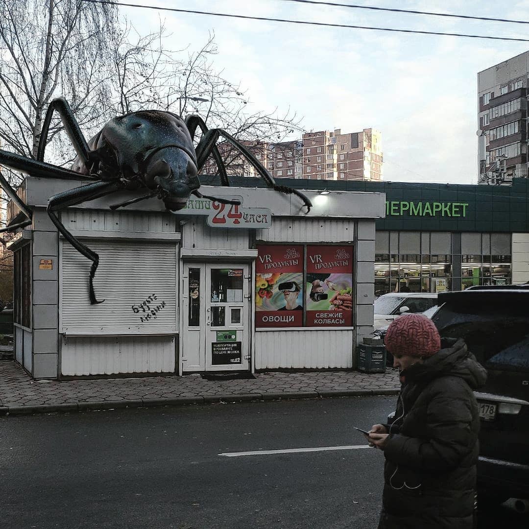 «Осенью особенно тяжело приходится мелким торговым точкам и крупным жукам. Гигантские жуки в середине ноября, как известно, торопятся пополнить запасы