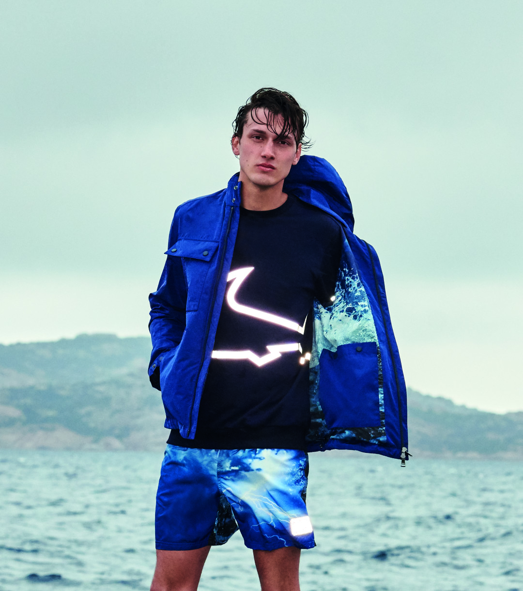 Куртка из переработанного пластика Save the sea Paul & Shark, от 54 000 рублей (Paul & Shark)