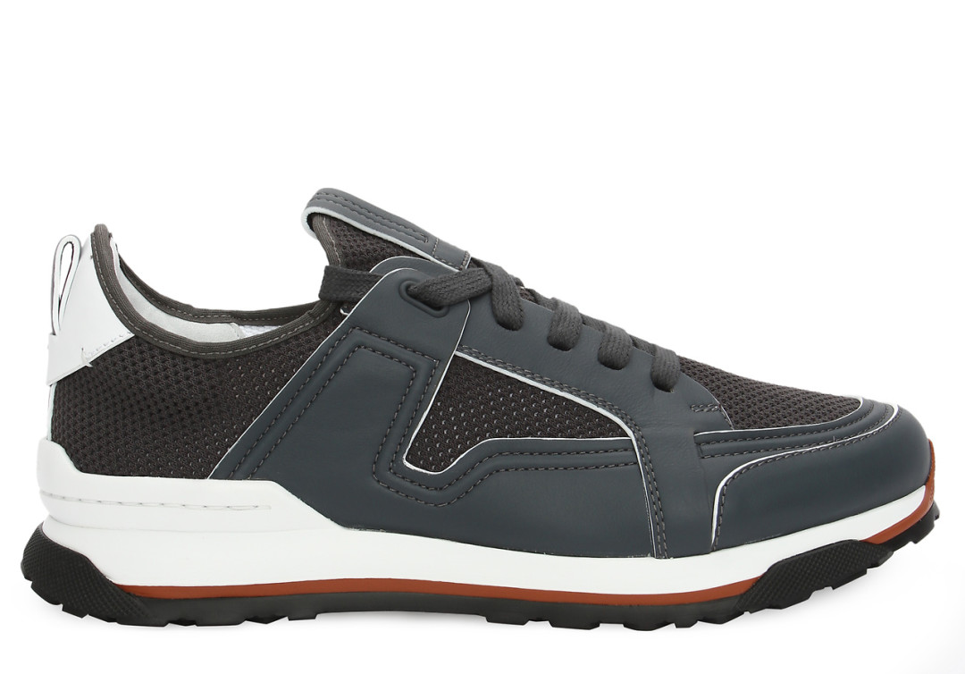 Кроссовки из кожи от Ermenegildo Zegna, 48 100 рублей