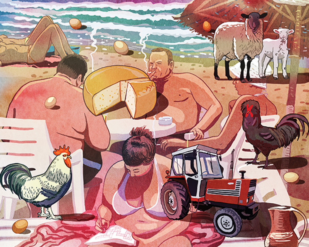 Работа Евгения Тонконогого для журнала GQ