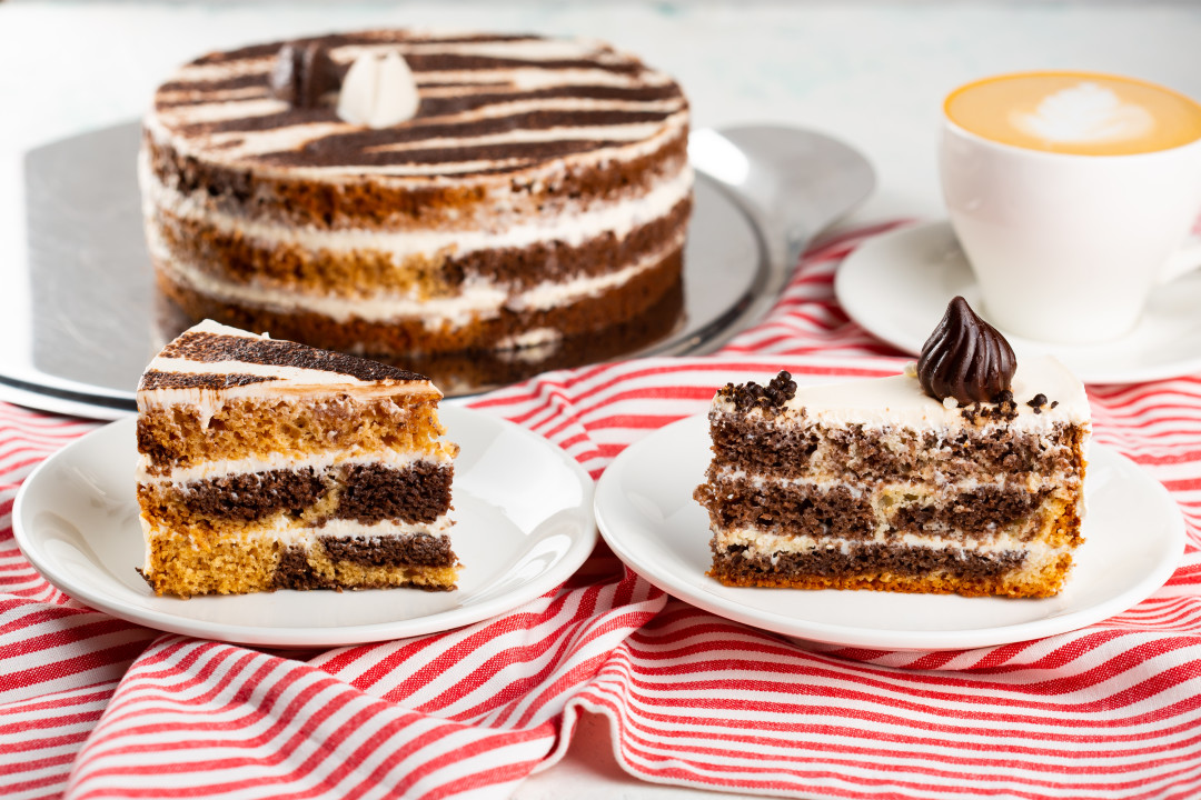 Торты "Зебра" и "Леди ночь"