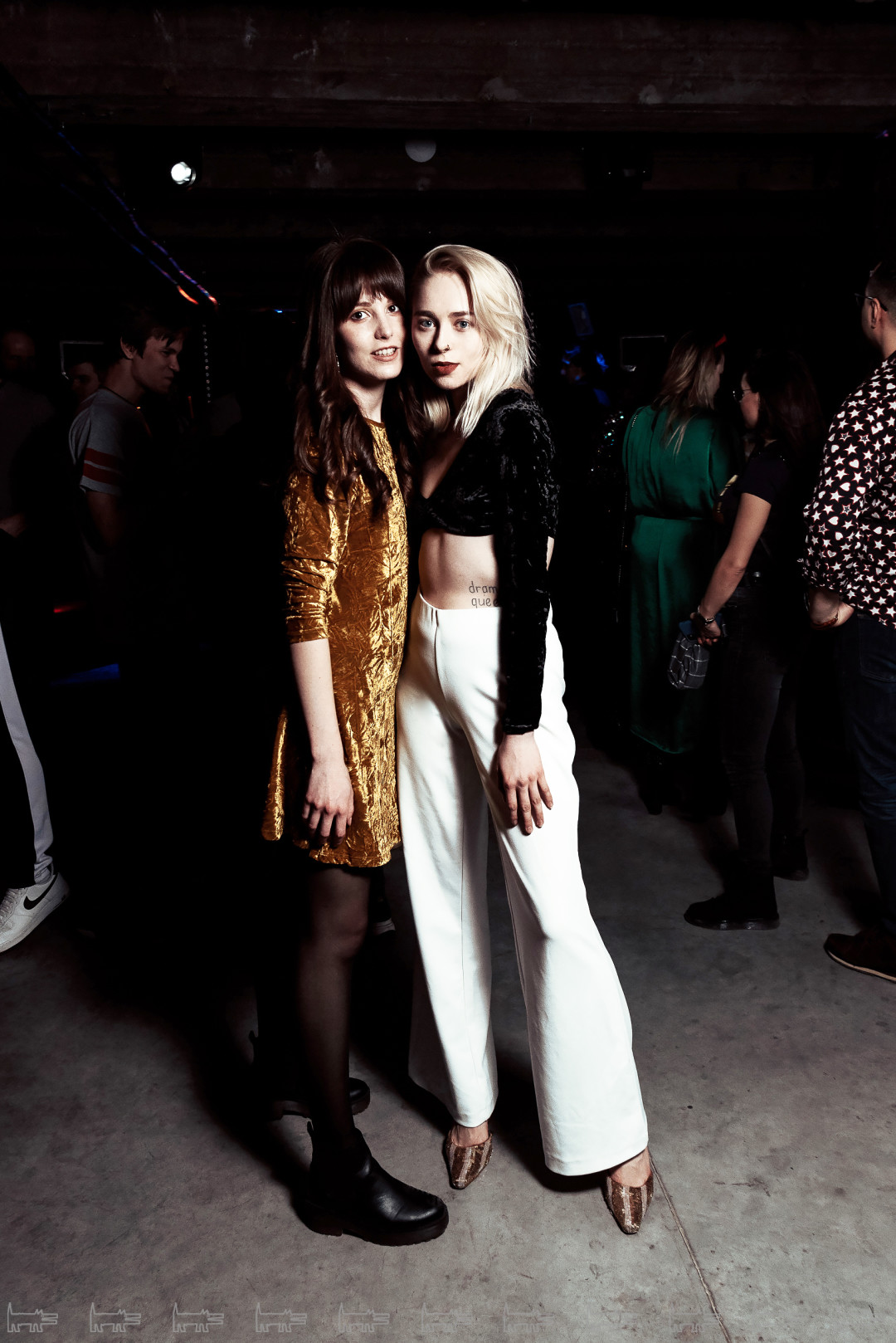 Анастасия Лесницкая и Дарья Колосова Вечеринка Studio 54