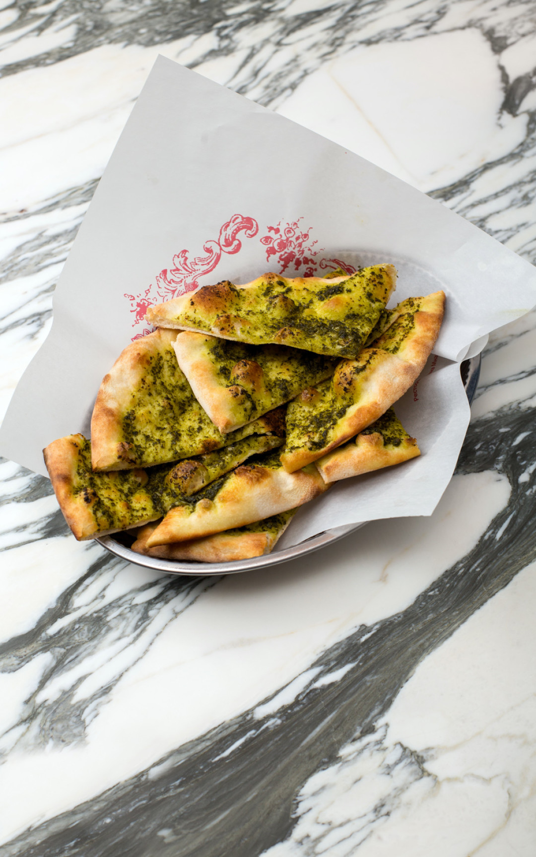 «Рыба», Фокачча с песто