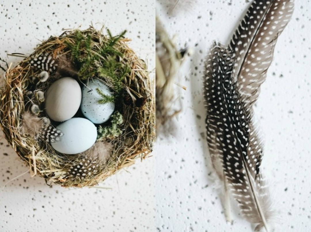 Декоративное гнездо своими руками