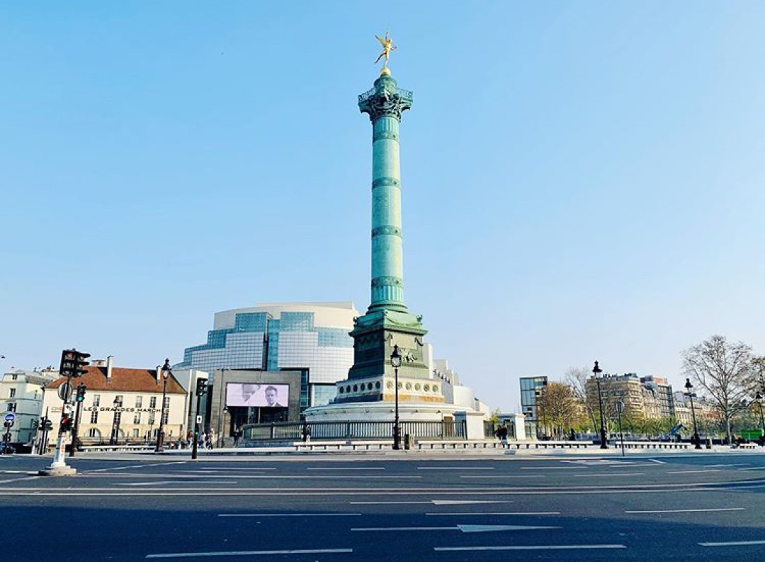 Площадь Бастилии Фото: @francoisnikonparis