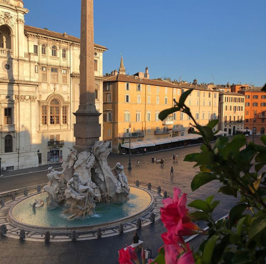 Площадь Навона Фото: @lenbell57