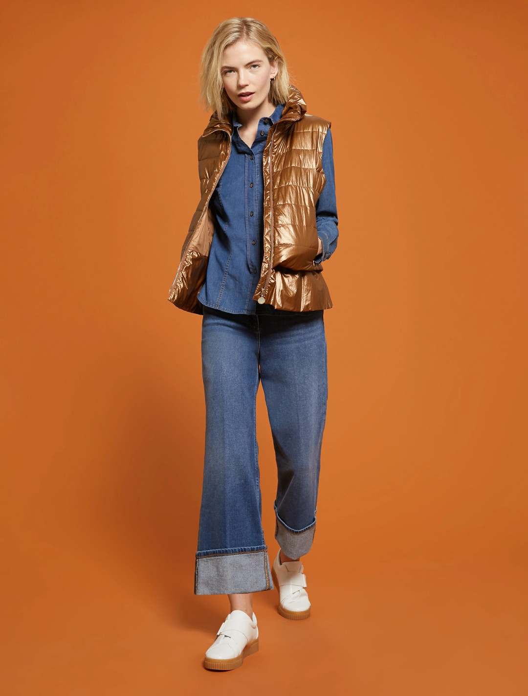 Жилет, рубашка и брюки, все Pennyblack